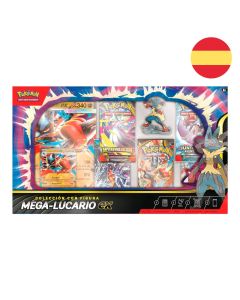 Blister cartas Mega Lucario Ex Pokemon