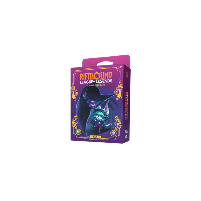 Riftbound: Unleashed Vex champion