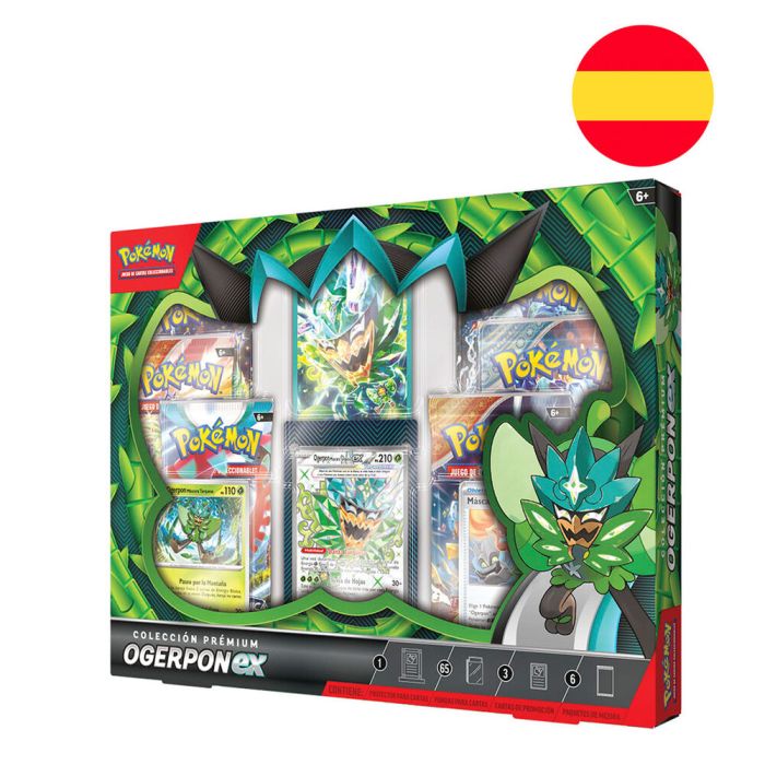Estuche cartas Ogerpon EX Pokemon español - Image 2