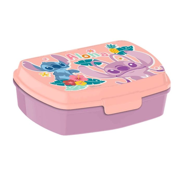 Cantimplora aluminio + Sandwichera Stitch Disney 500ml - Image 3