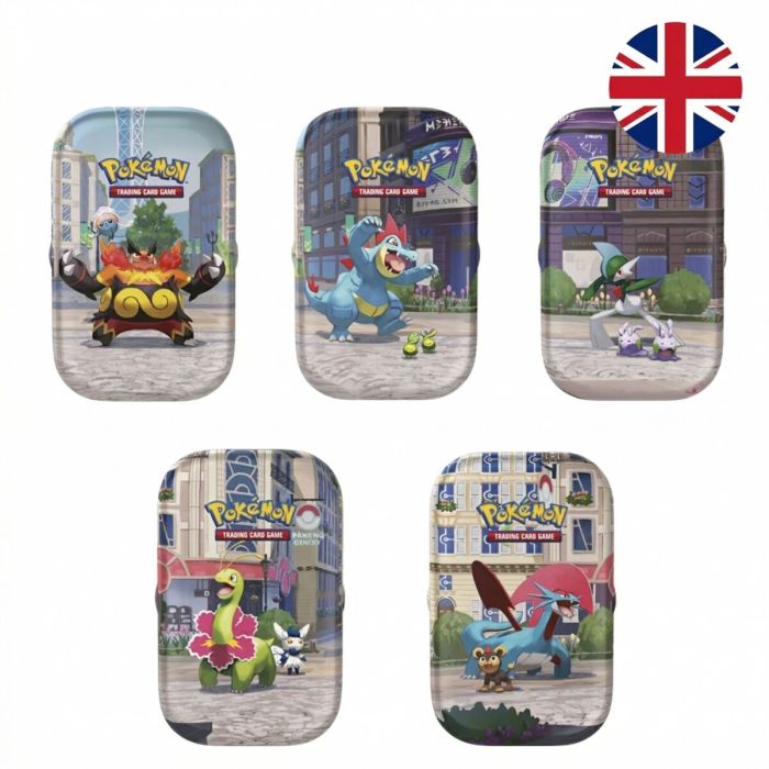 Mini Lata juego cartas Summer ex Pokemon ingles surtido