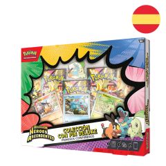 Blister juego cartas Pin Deluxe Heroes Ascendentes Pokemon