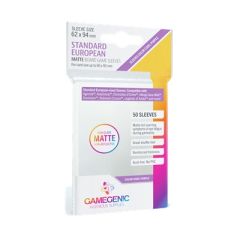Matte Standard European-Sized Sleeves 62x94mm (50)