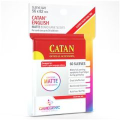 Matte Catan-Sized Sleeves 56x82mm (50)