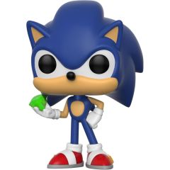 FIGURA POP SONIC WITH EMERALD