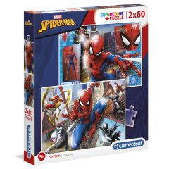 PUZZLE SPIDERMAN MARVEL 2X60PZS