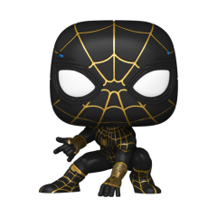 FIGURA POP MARVEL SPIDERMAN NO WAY HOME SPIDERMAN BLACK & GOLD SUIT