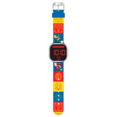 RELOJ LED SUPER MARIO
